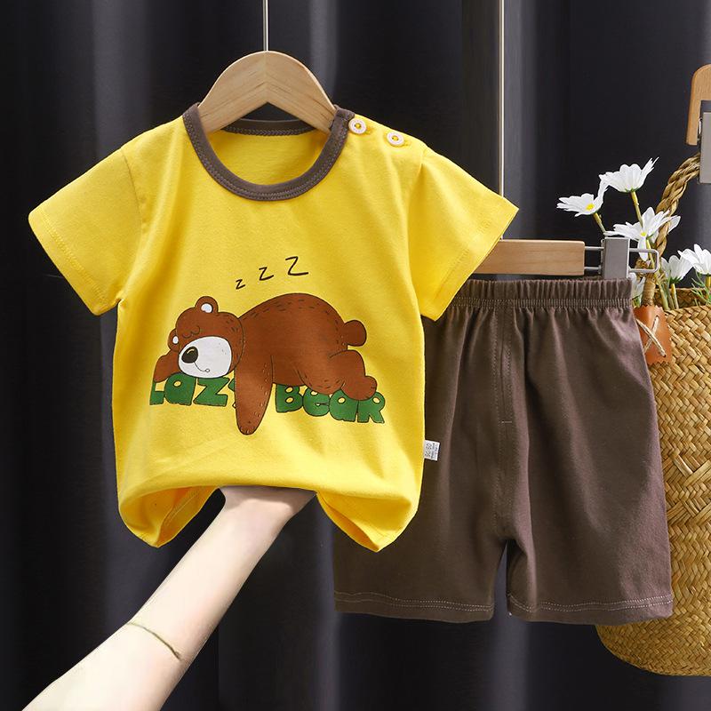 Ezequiel Summer clothing sets T-shirt design Suit - GuGuTon