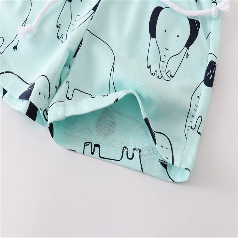 Lomiel Summer Shorts Pockets Stripe Baby Fashion
