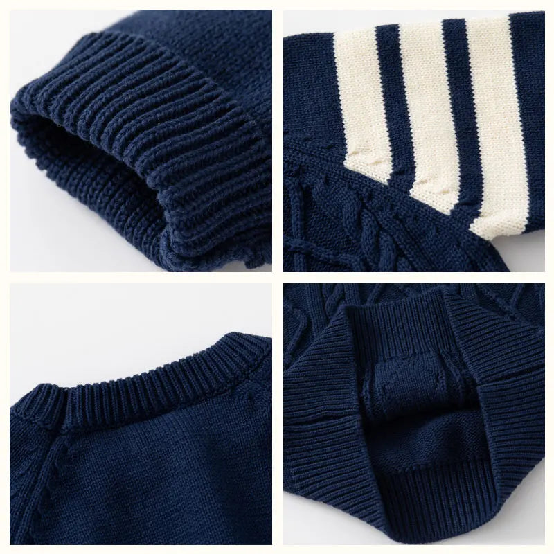 Julio Long Sleeve Round Neck Knitted Sweater