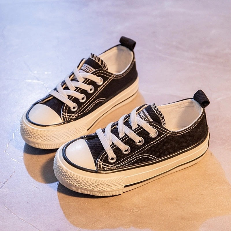 Color Canvas Shoes Children Casual Lace New Boys