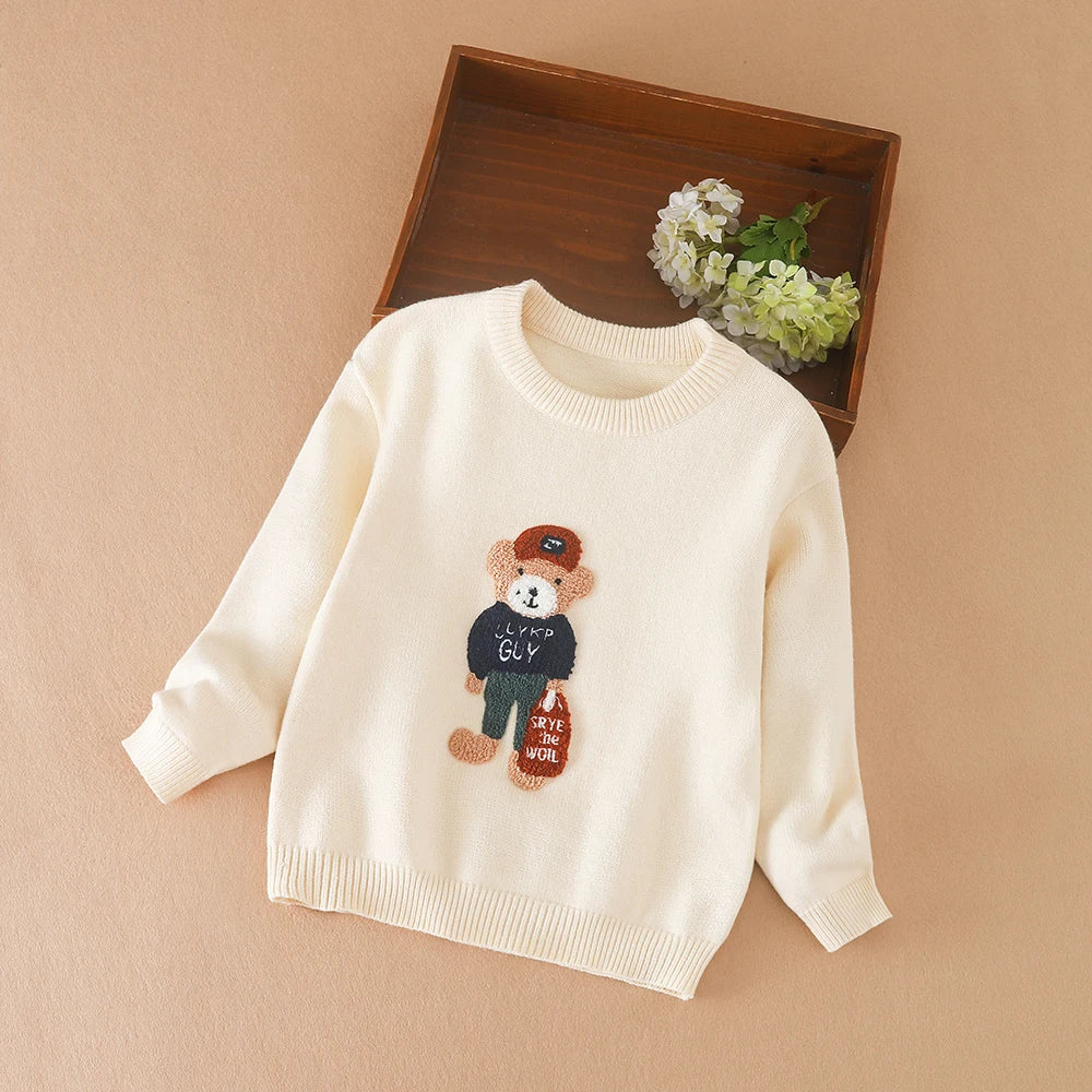 Cuevas Pullover Cartoon Cute Warm Sweater