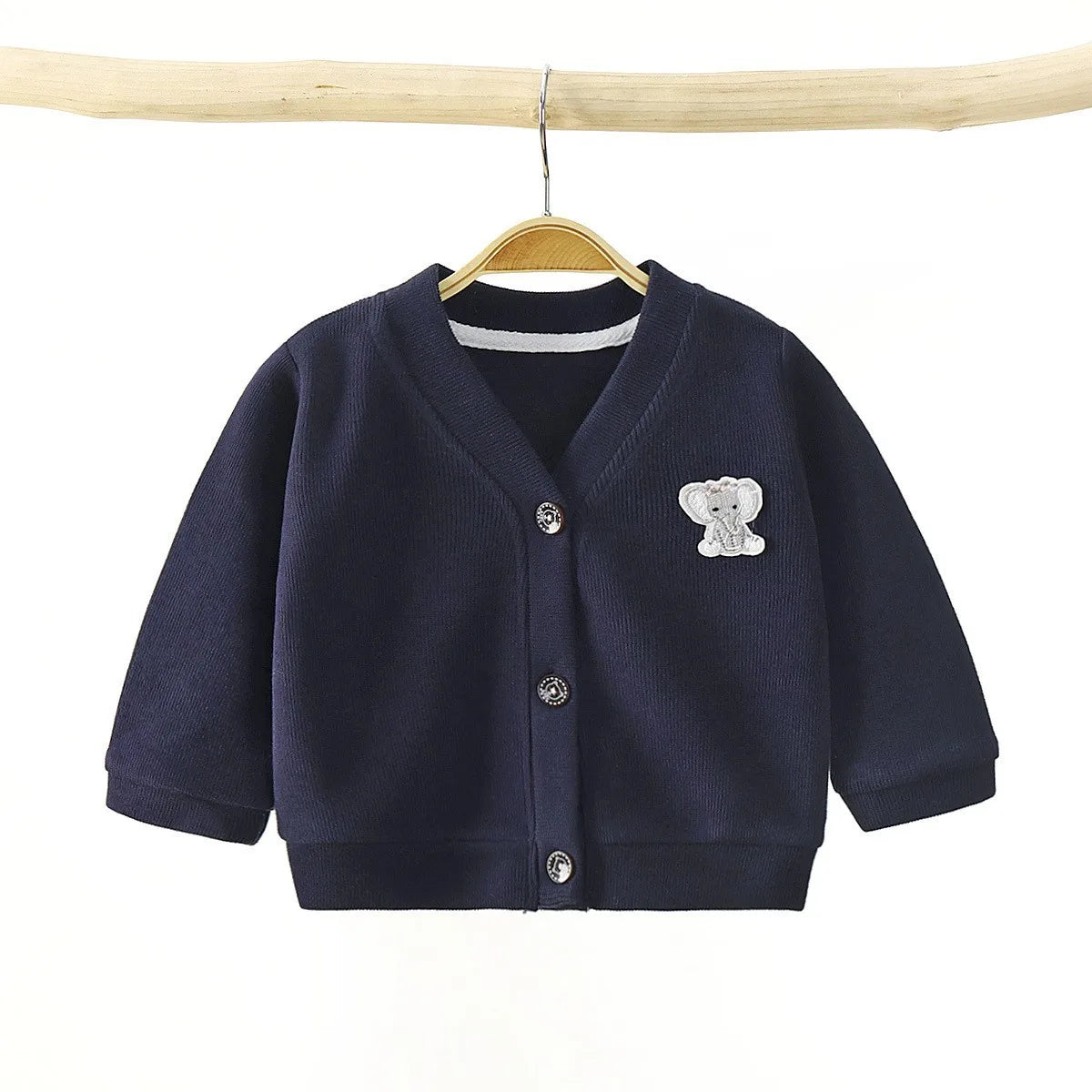 Manuel V-collar Knitted Based Sweater