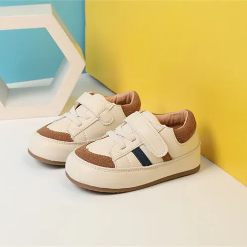 0-5 Years New Baby Shoes For Boy Leather Toddler Barefoot Shoes Soft Sole Outdoor Kids