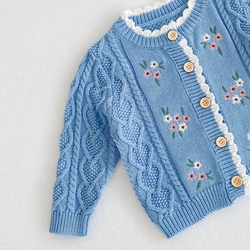 Elias New Clothing Embroidered Sweater