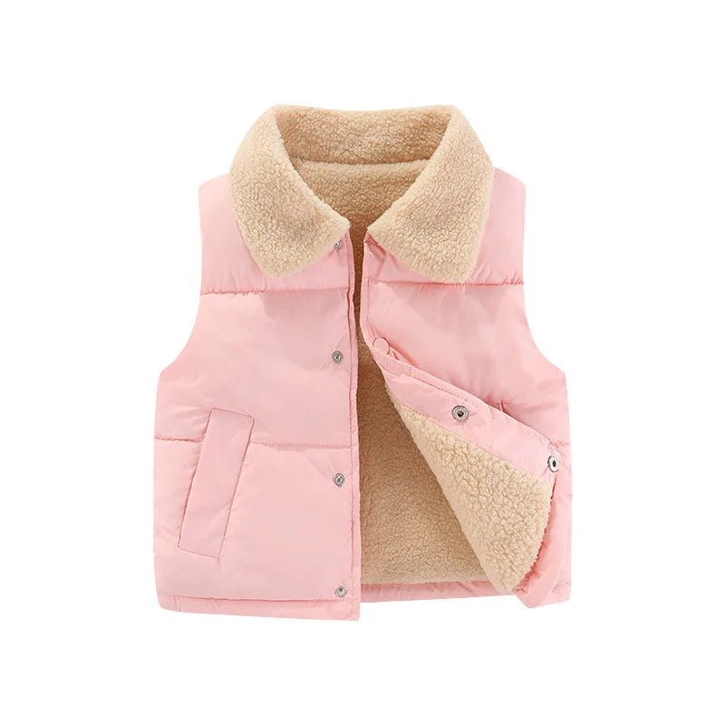 Liam Vests Boy's Coat Sleeveless Sweater