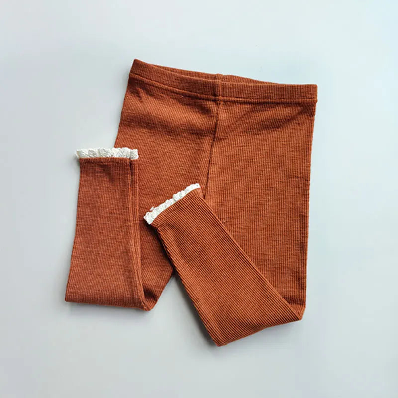 Aída Toddler Girls Lace Leggings