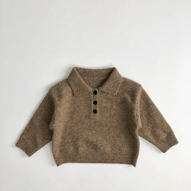 Orlando Knit Turn Down Collar Sweater