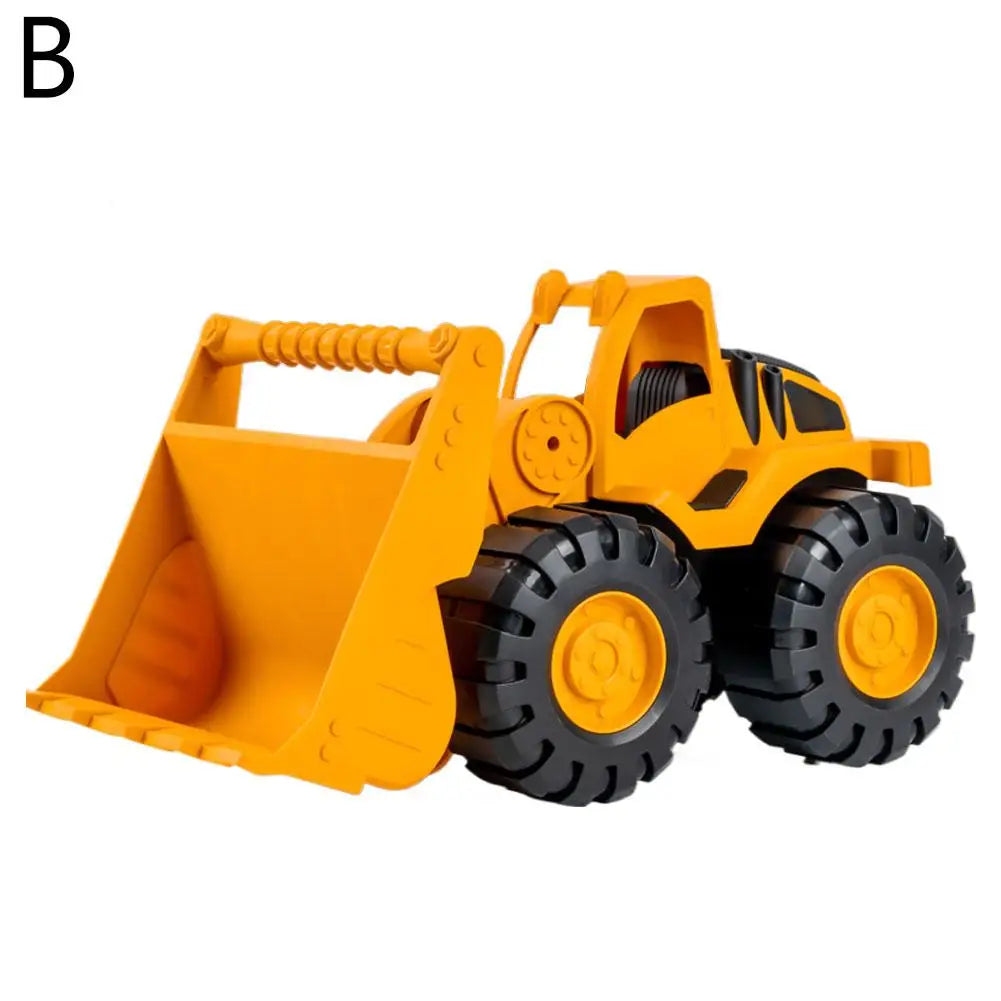 Big Inertia Engineering Toy Truck for Kids Thickened Drop-Resistant Beach Excavator Shovels