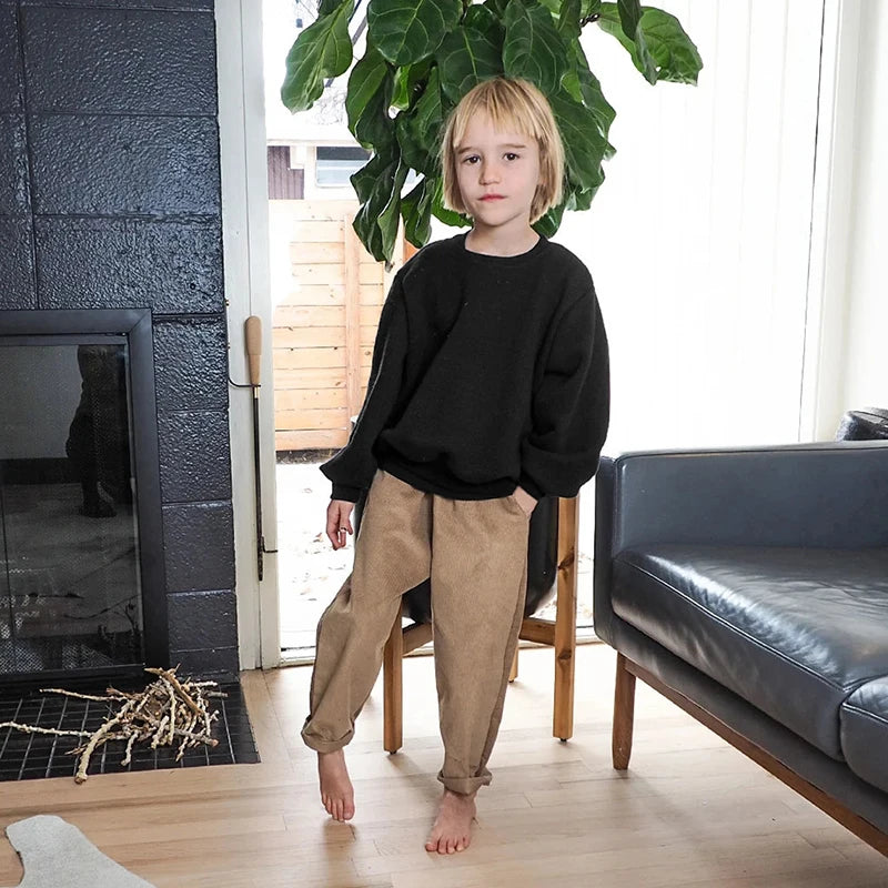 Arturo Round Neck Long Sleeve Sweater