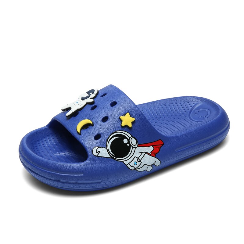 Cartoon Cute Slippers for Boys Kid Beach Shoes Sandals