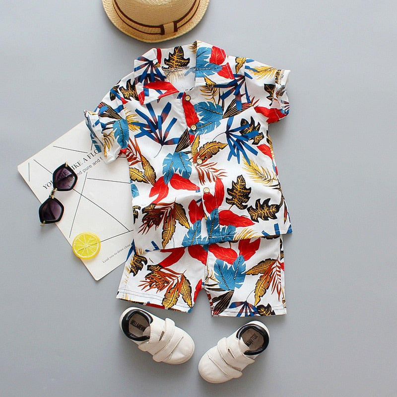 Kamila Children Fashion Clothing Baby Cartoon Two Piece Set - GuGuTon