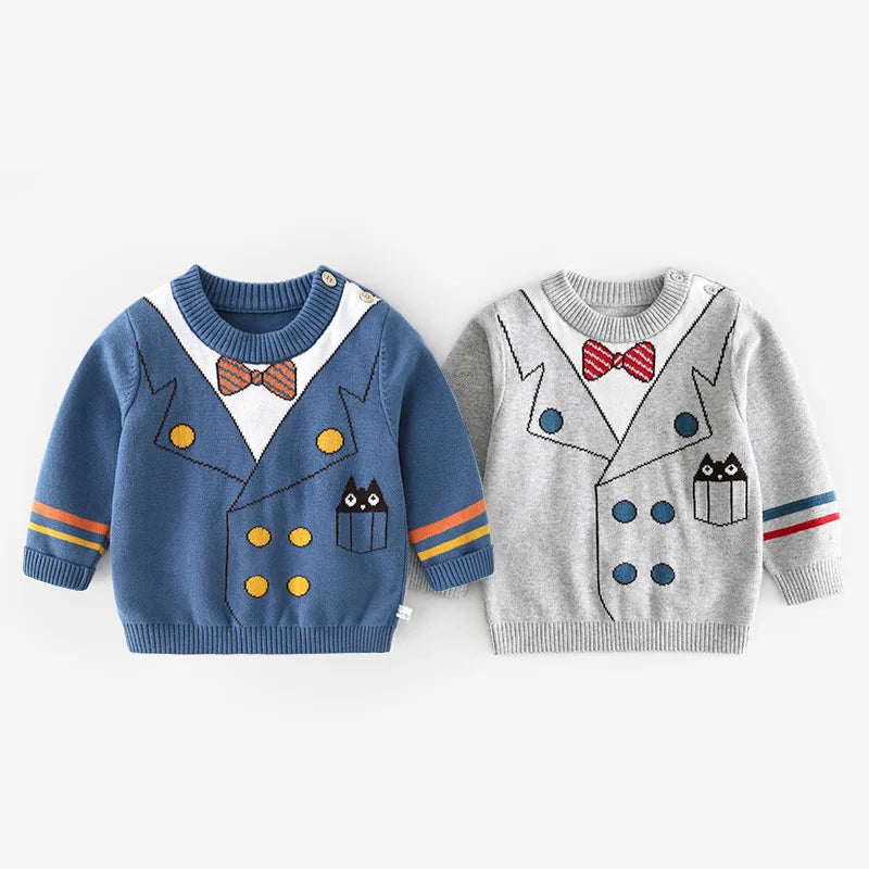 Melendi Toddler Boys Pullover Sweater