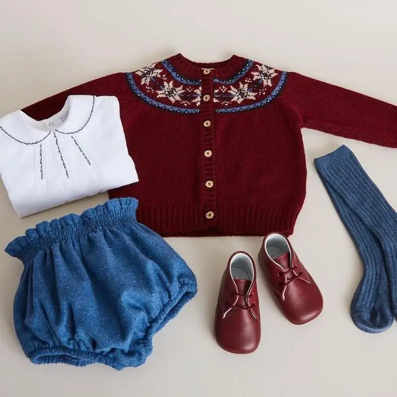 Victor Baby Knitting Outwear Sweater