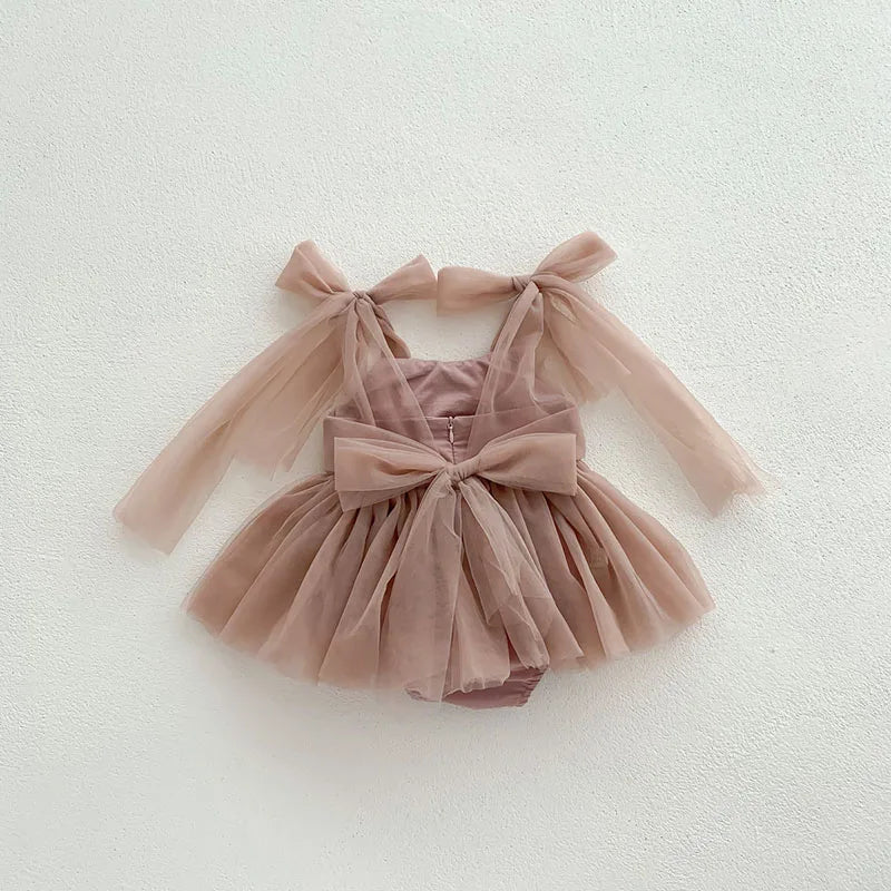 Ana Sleeveless Lace Bodysuit for Baby Girls