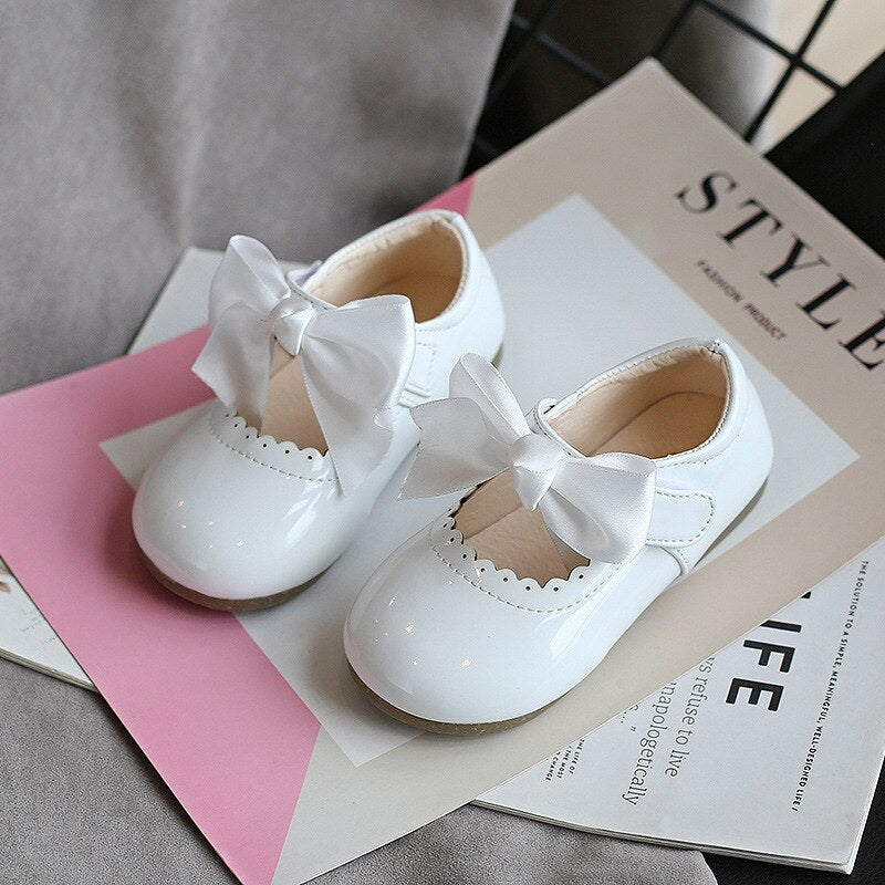 Toddlers Girls Shoes Children Flats Patent Leather