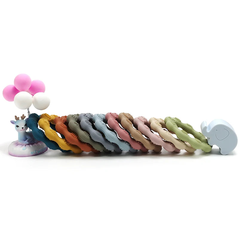 Baby Teether Health Care Molar Toy Tactile Cognition Food Grade Silicone