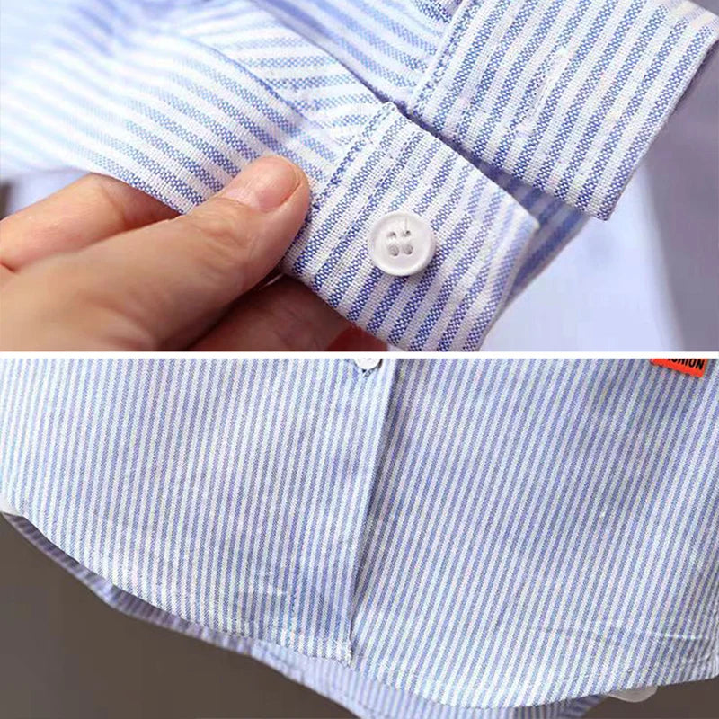 Plaid Cotton Long Sleeves Tops for Babies by GuGuTon