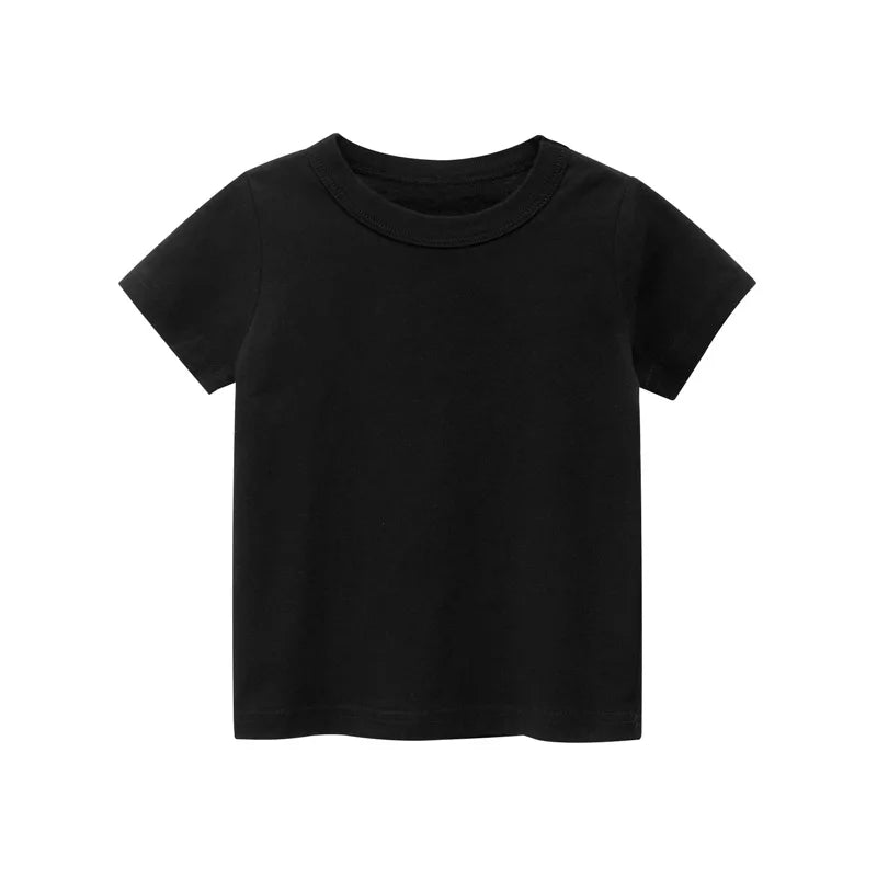 Sandy Cotton Boys Short Sleeve Tops Tees