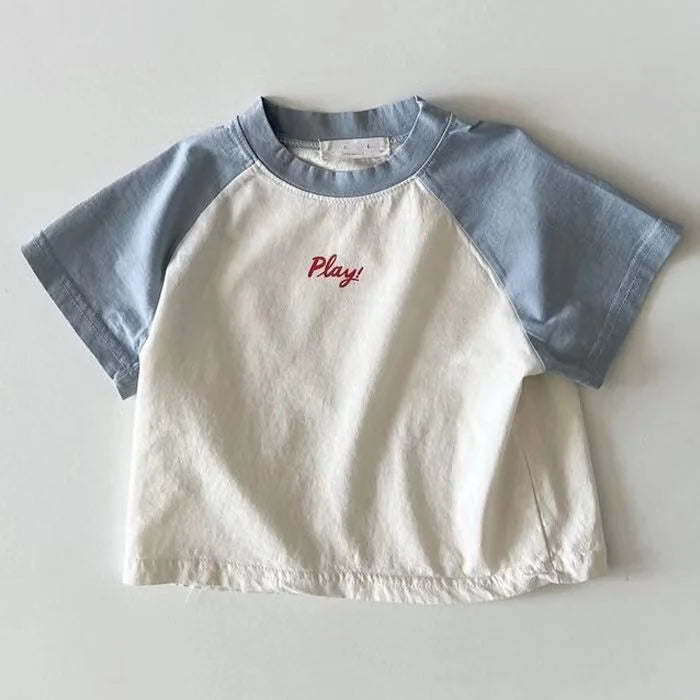 Daniel Short Sleeve Play Letter Tees