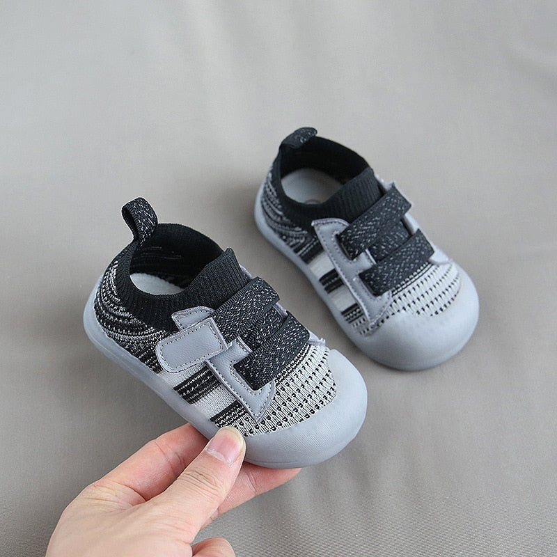 Shoes Mesh Breathable Boys Girls Walking Soft Soles - GuGuTon