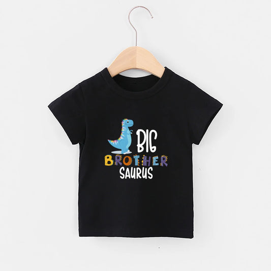 Saul Big Brother Little Brother Dinosaur Tees - GuGuTon baby store - Baby Fashion - Toddlers Outfits - Babies Outfits - Toddler Clothes - Kids Clothing - Newborn Clothes - Newborn Wear - Kids Wear - Trending Clothes - Trending Outfits - Fall Fashion - Winter Fashion - Girls Clothes - Boys Clothes - Babies Wear - Kids Accessories - KidsWear - Summer Clothes - Summer Fashion - Summer Trend - Falls Sweaters - Tops - Bottom - Jeans - Blouse - Dresses - Newborn Dresses - Toys