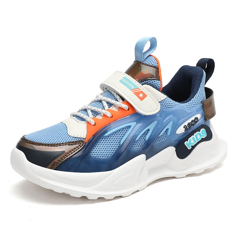 Sports Fashion Boys Mesh Casual Shoes Breathable Sneakers Running - GuGuTon