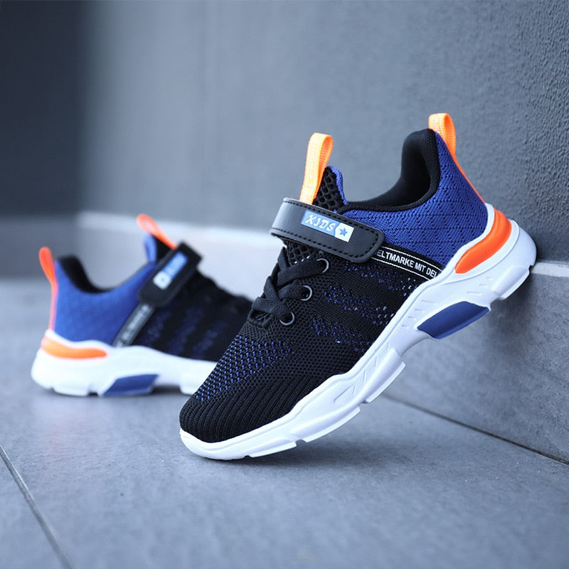 Autumn Children Mesh Breathable Running Shoes Boy Brand Casual - GuGuTon