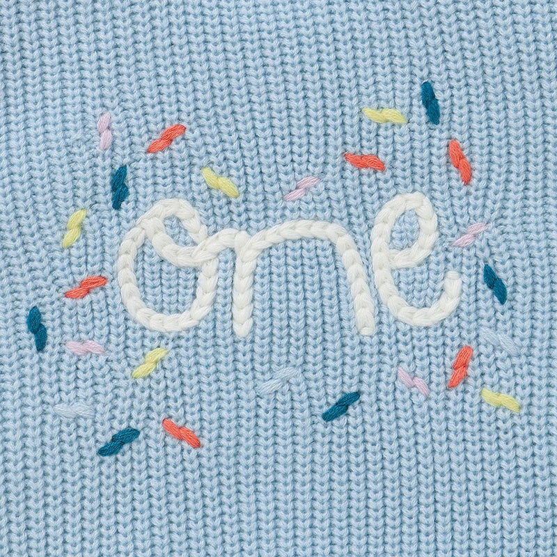 Samuel Fashion Embroidered Letters Sweater