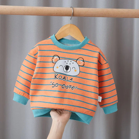 Ajaz Round Neck Kid Clothes Bottoming Sweater - GuGuTon baby store - Baby Fashion - Toddlers Outfits - Babies Outfits - Toddler Clothes - Kids Clothing - Newborn Clothes - Newborn Wear - Kids Wear - Trending Clothes - Trending Outfits - Fall Fashion - Winter Fashion - Girls Clothes - Boys Clothes - Babies Wear - Kids Accessories - KidsWear - Summer Clothes - Summer Fashion - Summer Trend - Falls Sweaters - Tops - Bottom - Jeans - Blouse - Dresses - Newborn Dresses - Toys