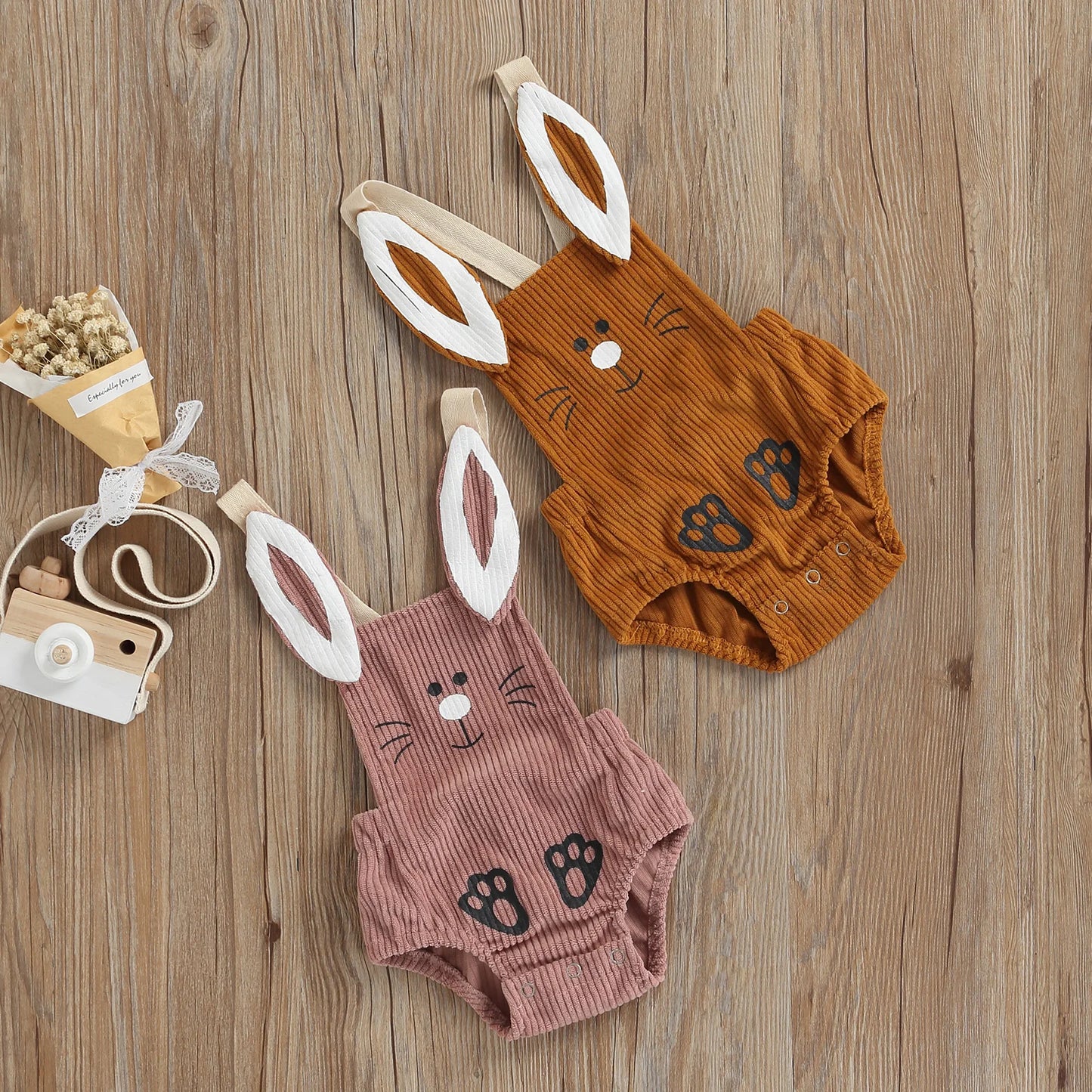 Julia Baby Romper Sleeveless Cartoon ears
