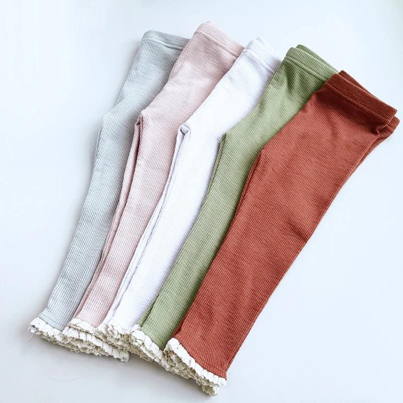 Aída Toddler Girls Lace Leggings