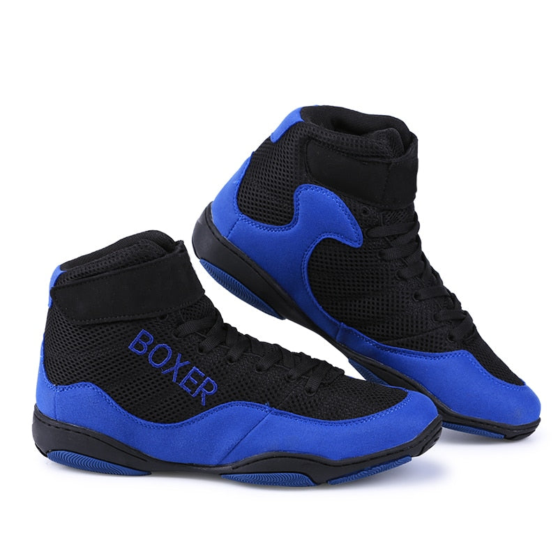 Sneakers Boys Boxing Shoes Breathable Wrestling Boots Fighting - GuGuTon