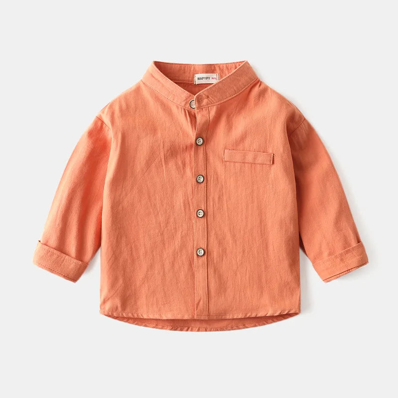 Willy Long Sleeve Baby School Daily Shirt