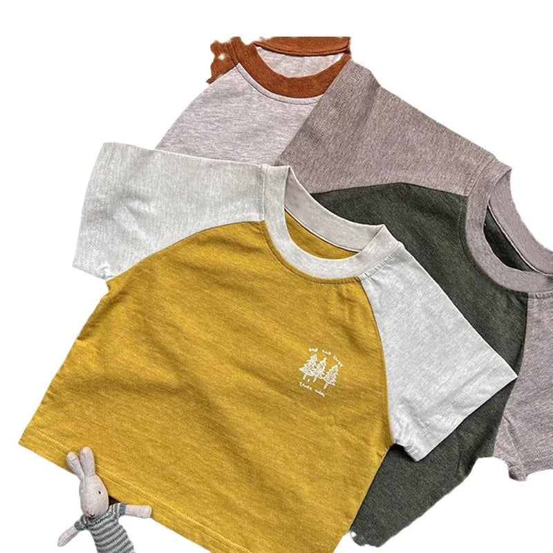 Pedro Raglan Spliced Sleeve Boys Tees