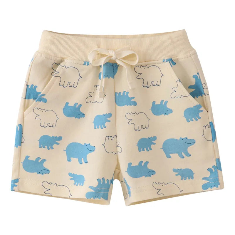 Wander Summer Shorts Boys Pockets Stripe print