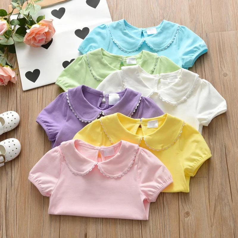 Manuela Cotton Solid Round Neck Casual Bottoming