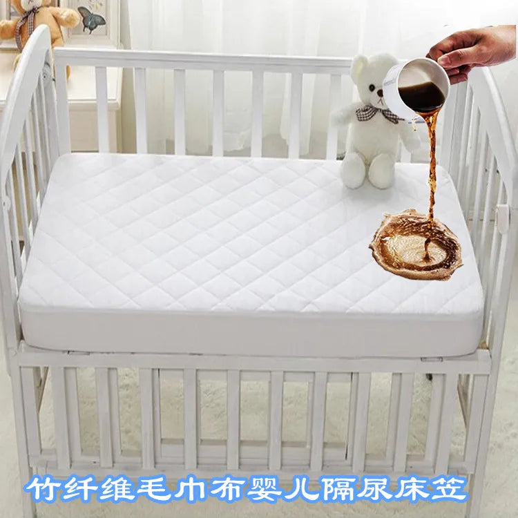 Cotton Terry Waterproof Protector Bed Cover Mattress Pad