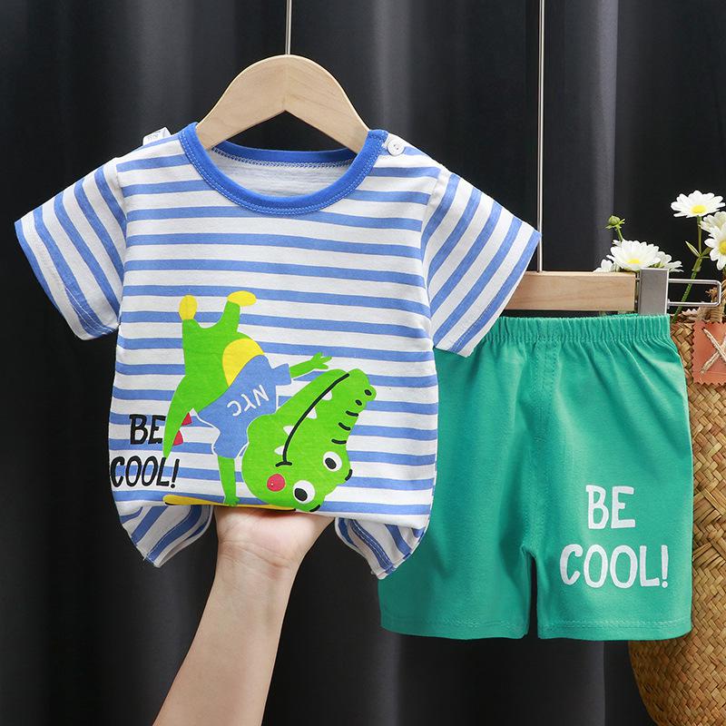Ezequiel Summer clothing sets T-shirt design Suit - GuGuTon