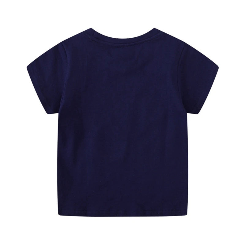 Fernando Dinosaurs Short Sleeve Pullover Tops