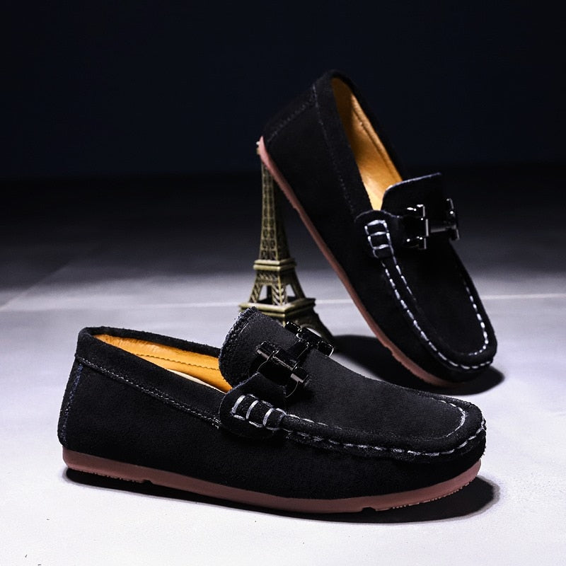 Children Shoes Boys Leather Flats Luxury Fashion