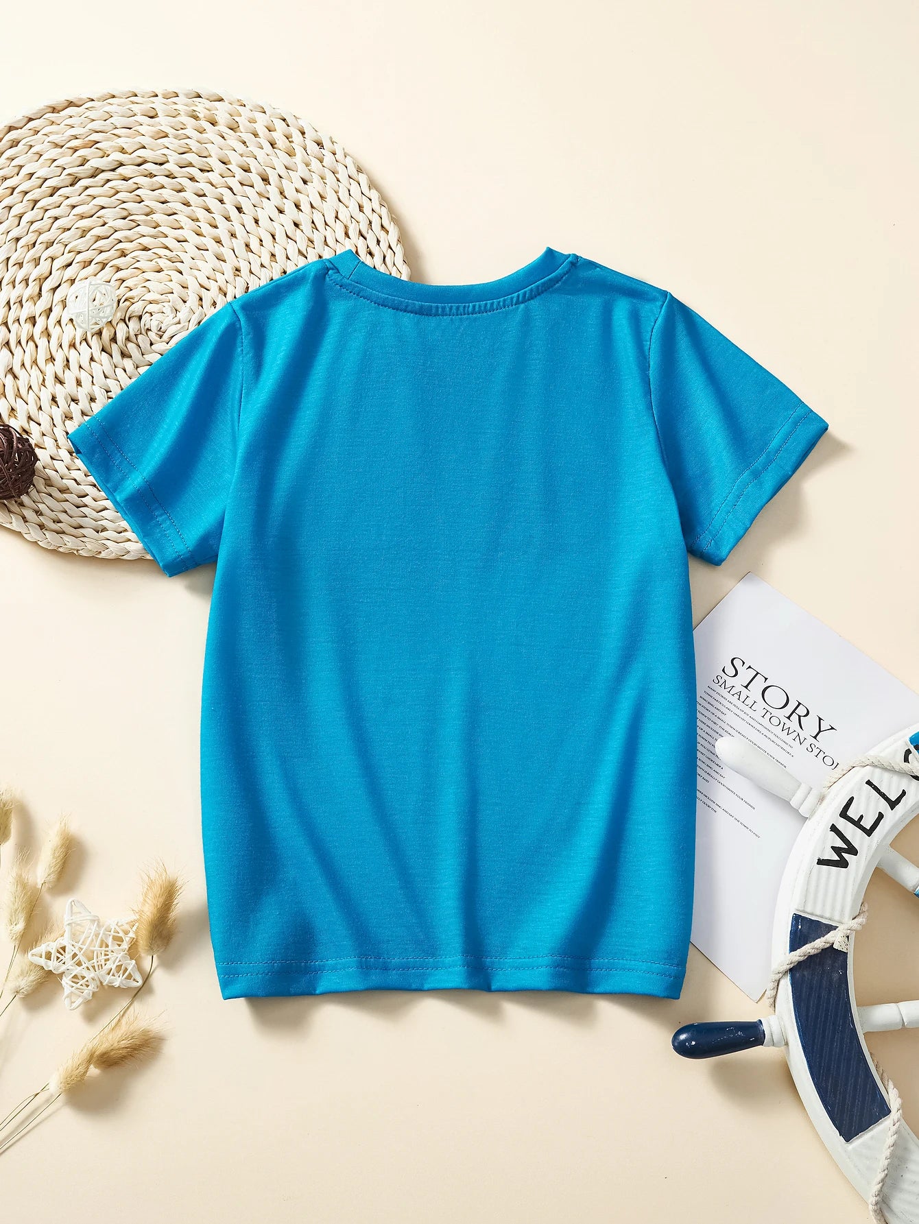 Mario Casual Round Neck Short-sleeved Tees