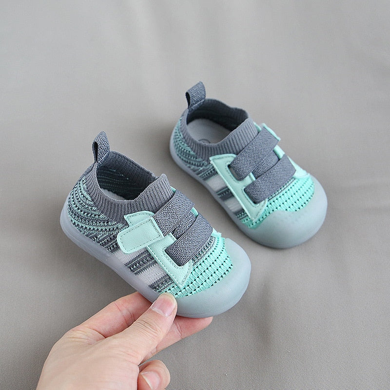 Shoes Mesh Breathable Boys Girls Walking Soft Soles - GuGuTon