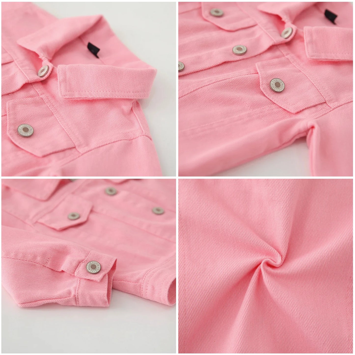Olivia Baby Girls Jacket Solid Color Casual Fashion