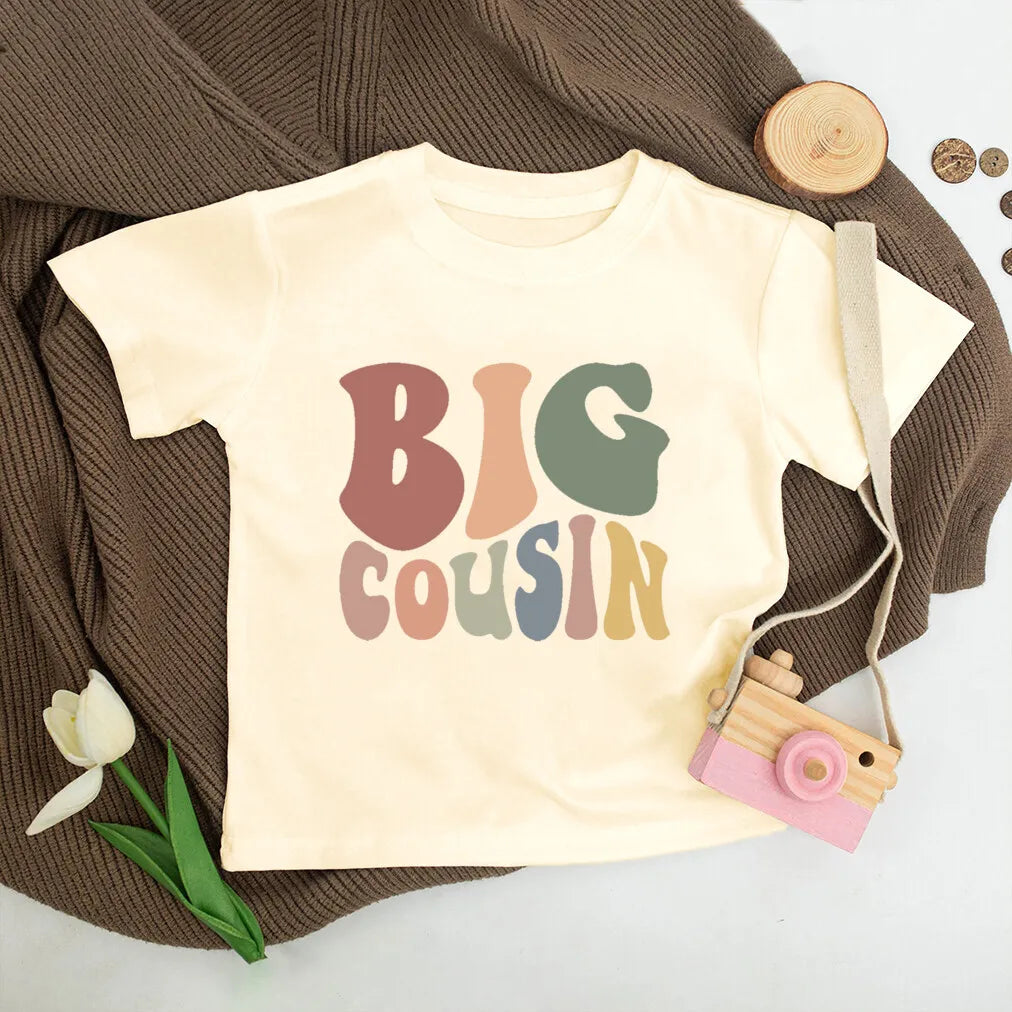 Liam Promoted To Big Cousin Print Tees