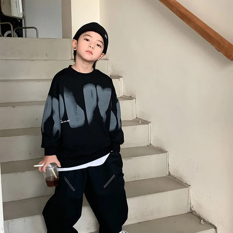Melvin Boys Korean Street Style Sweater
