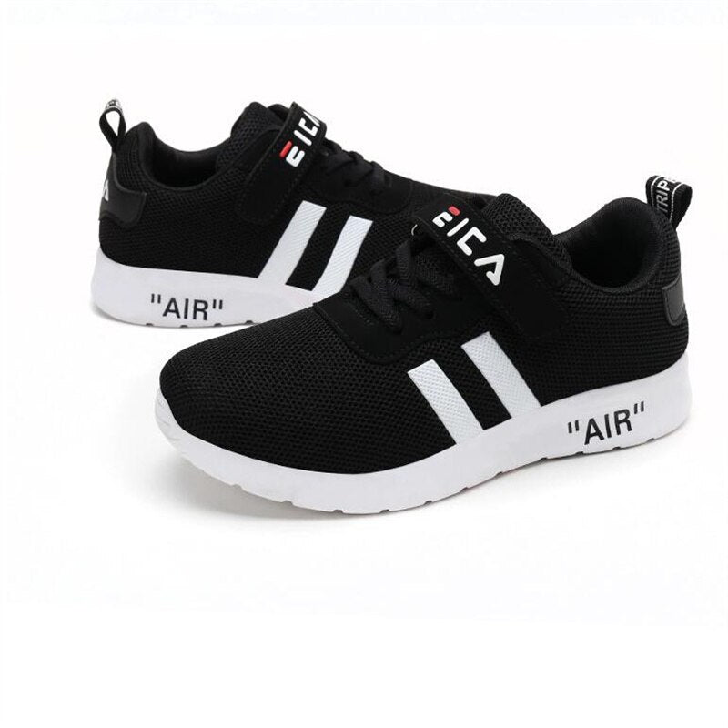 Kids Canvas Sneakers for Boys Girls Mesh Tennis Shoes