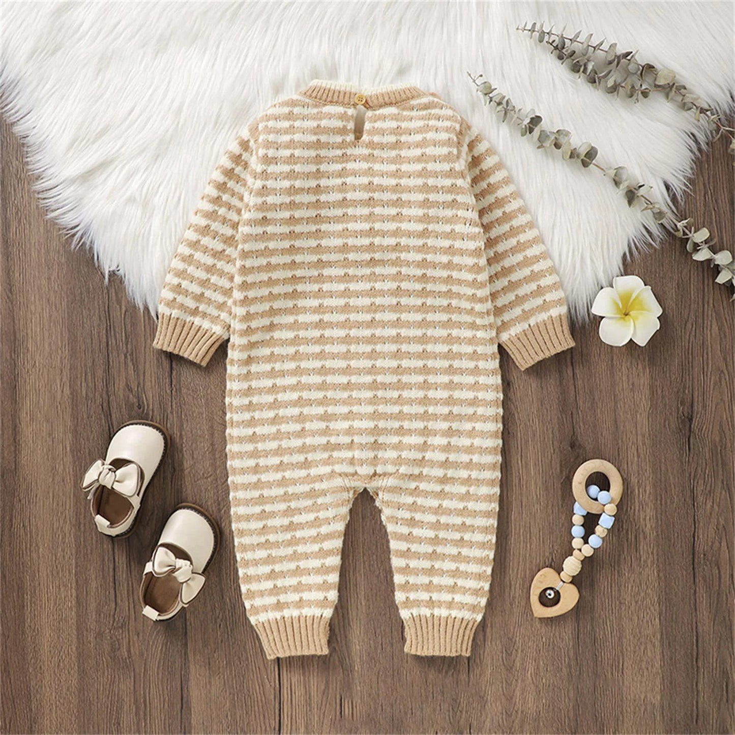 Camila Baby Girls Casual Baby Clothes Long Sleeve Jumpsuits