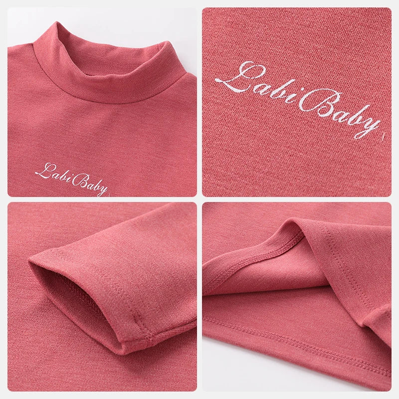 Irene Kids Letter Prints Long Sleeve Pullover Toddler Fall Spring Clothes