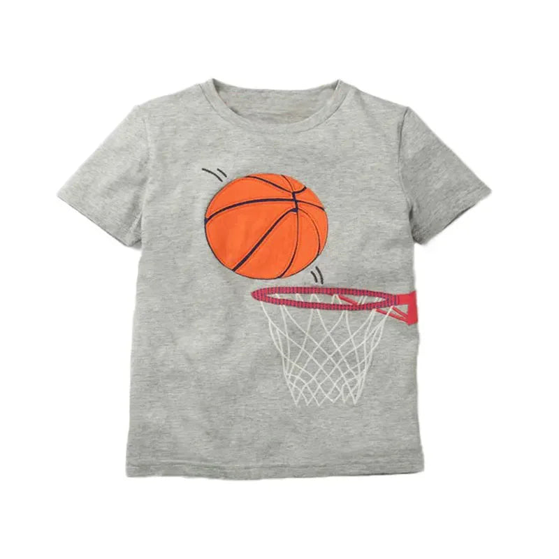 Samuel New Cotton Car Printed Tees