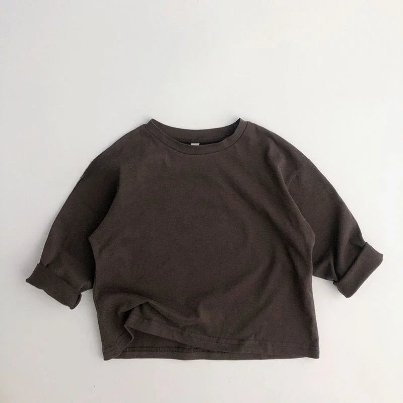 Wesly Long Sleeve Cotton Spring Tees
